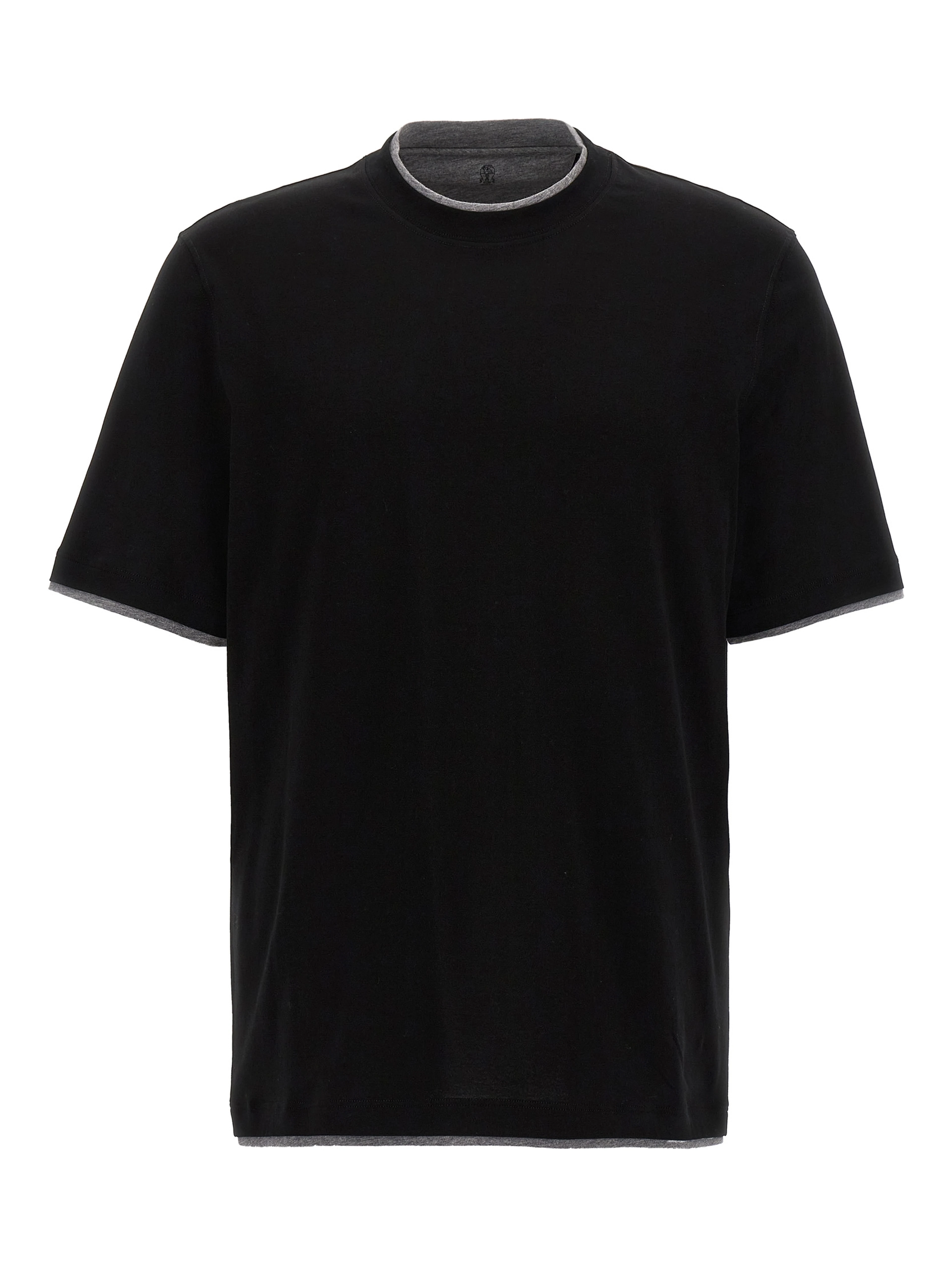 Black Cotton T-Shirt