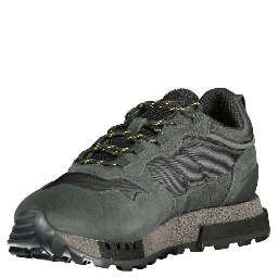 Black Polyethylene Men Sneaker