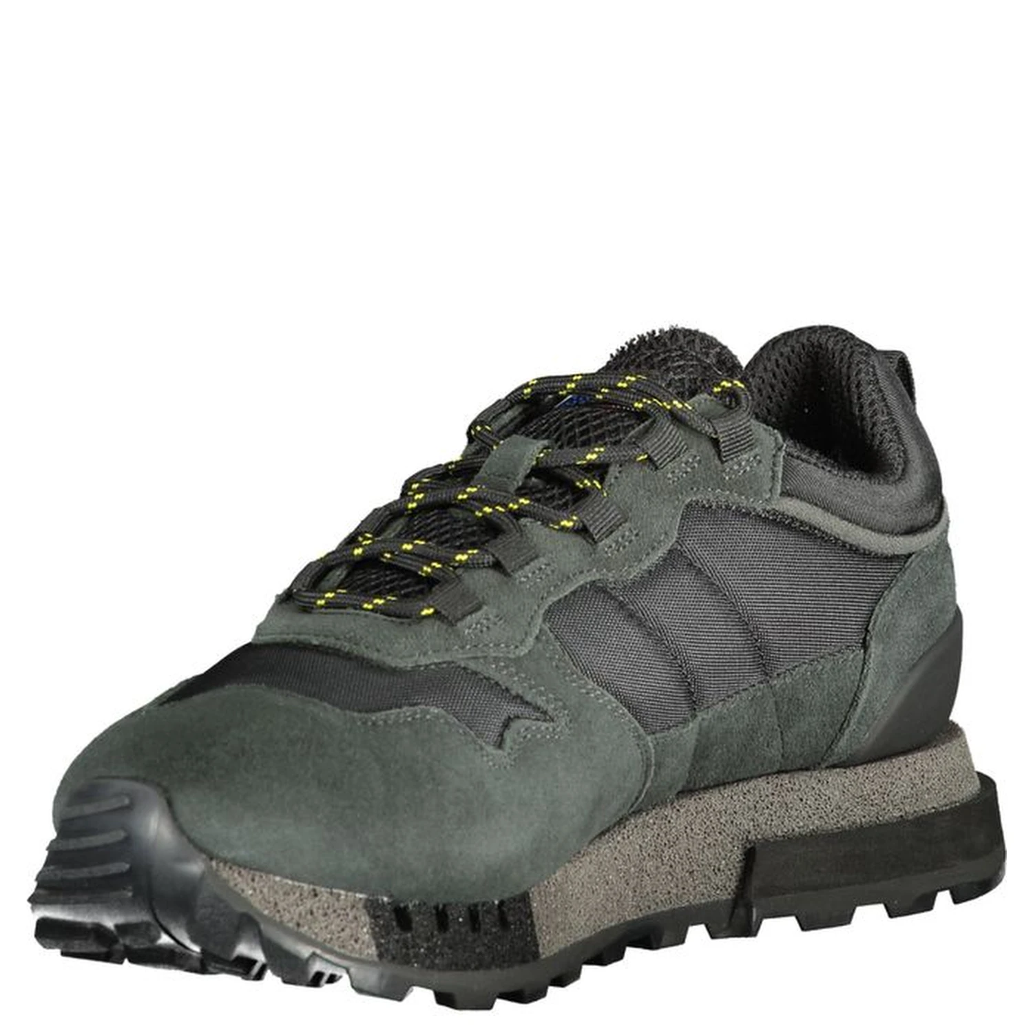 Black Polyethylene Men Sneaker
