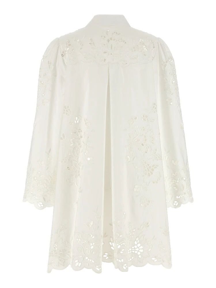 White Cotton Short Dress alternative