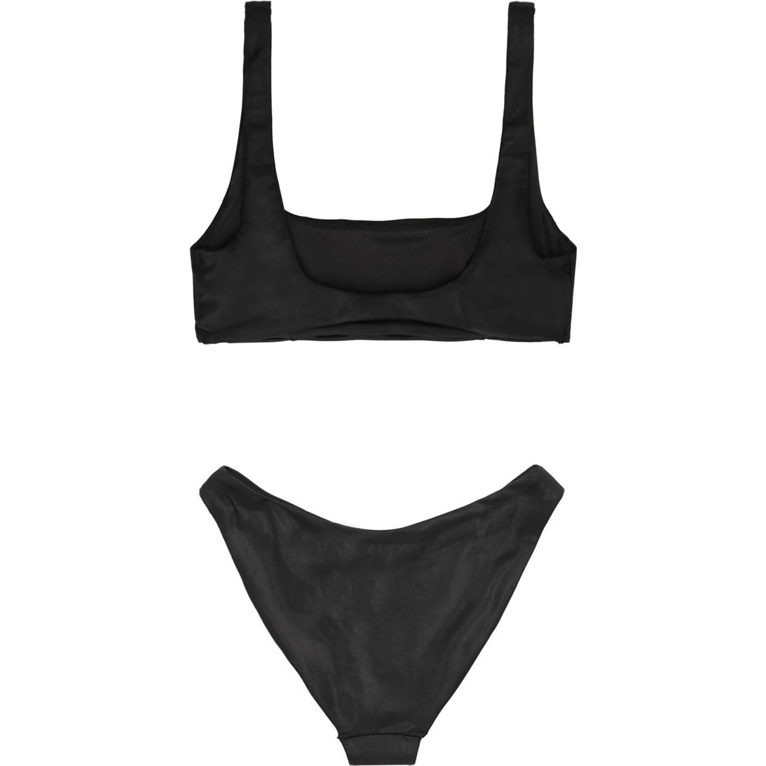 Black Polyester Bikini