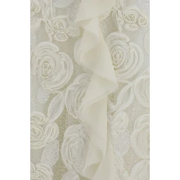 Beige Polyester Cocktail Dress