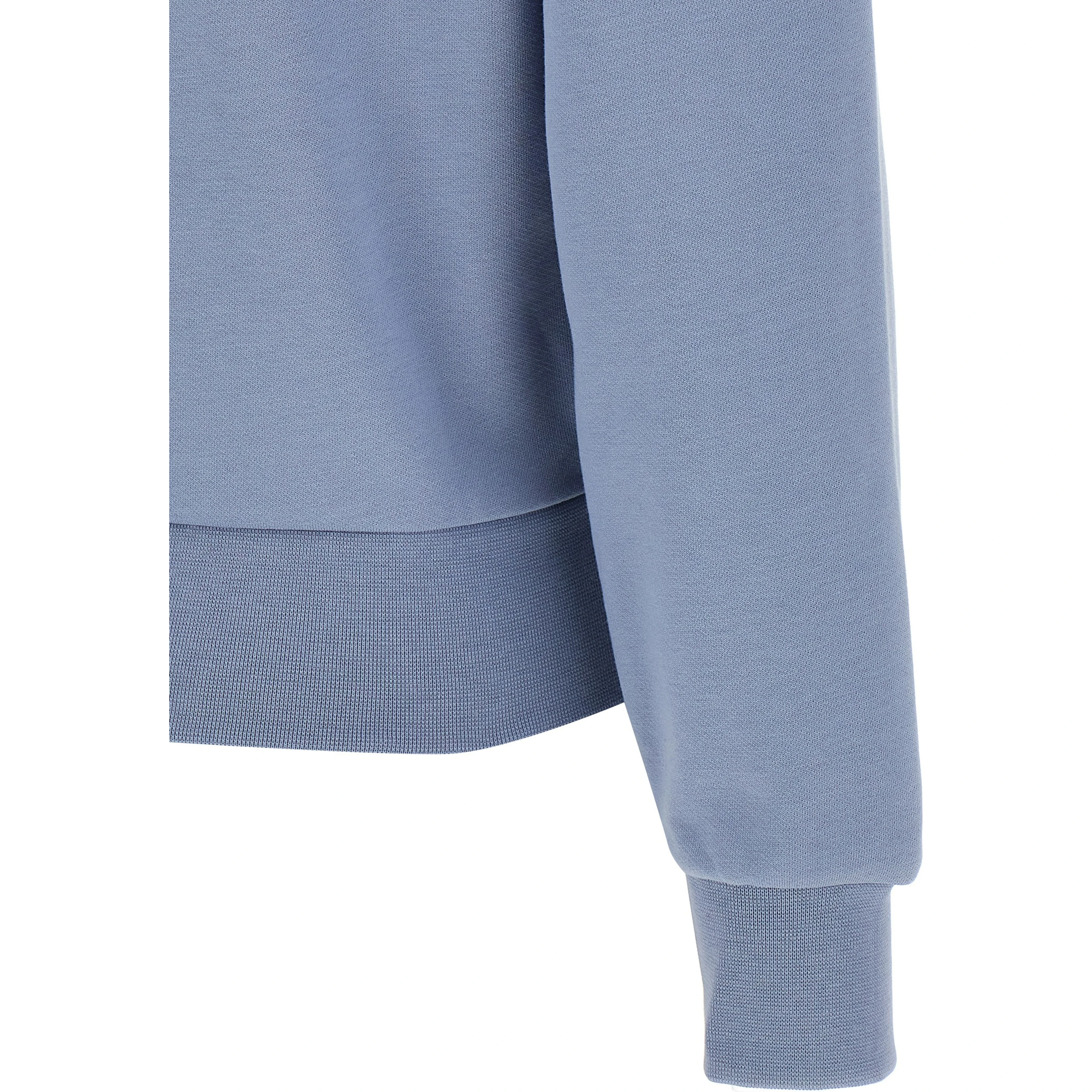 Blue Cotton Sweatshirt