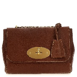 Brown Bovine Leather Crossbody Bag