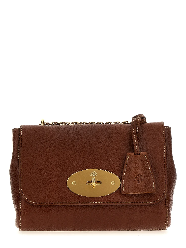 Brown Bovine Leather Crossbody Bag