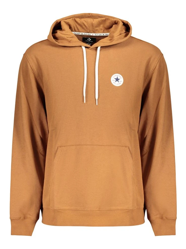 Brown Cotton Male Sweatshirt