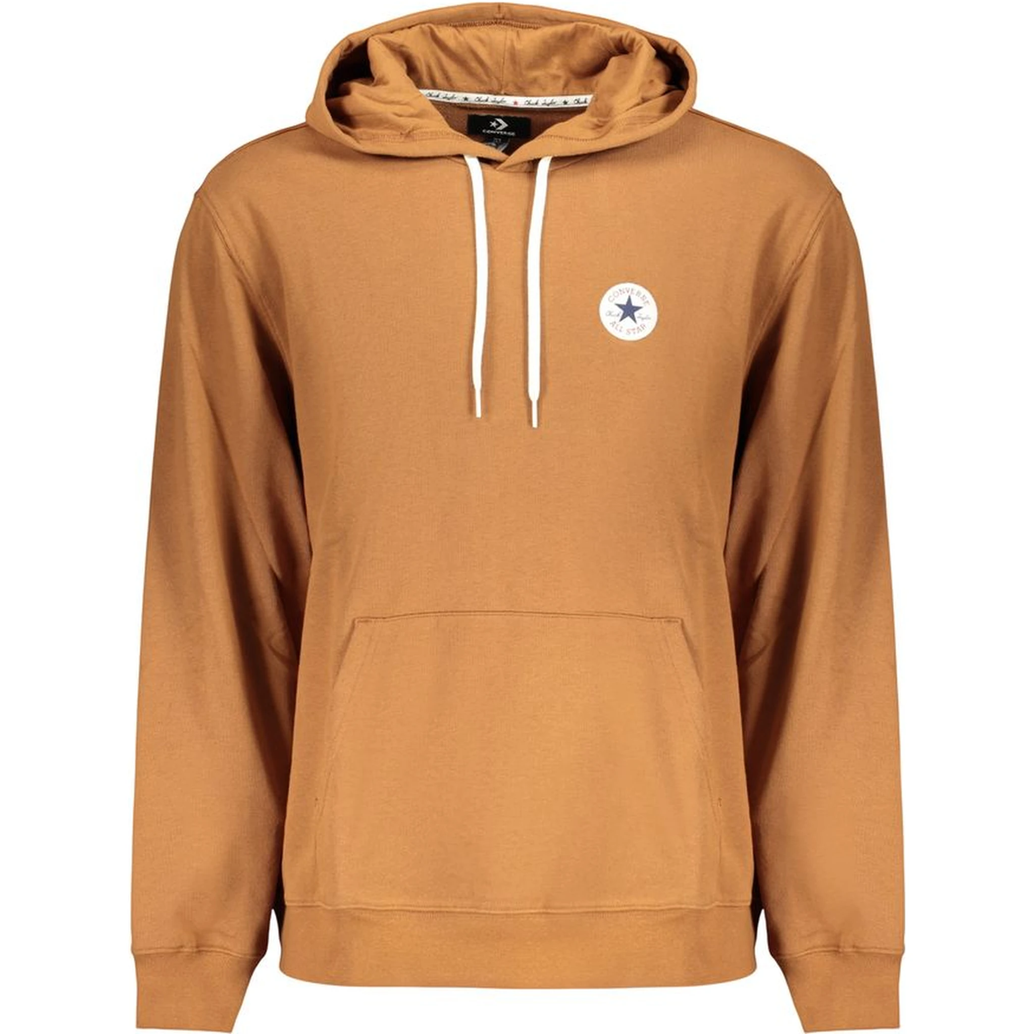 Brown Cotton Male Sweatshirt