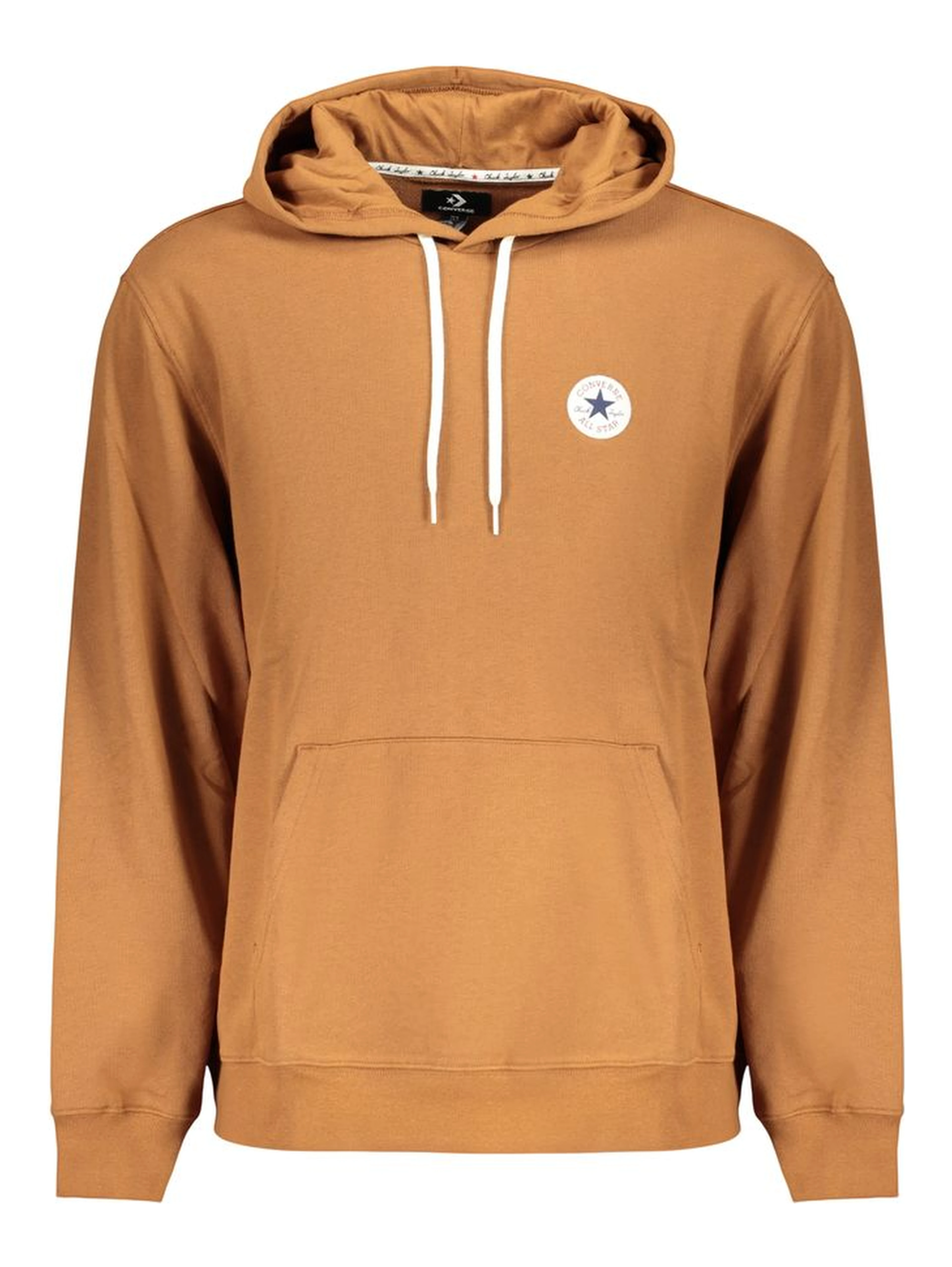 Brown Cotton Male Sweatshirt