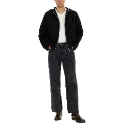 ZIPPERED CARDIGAN