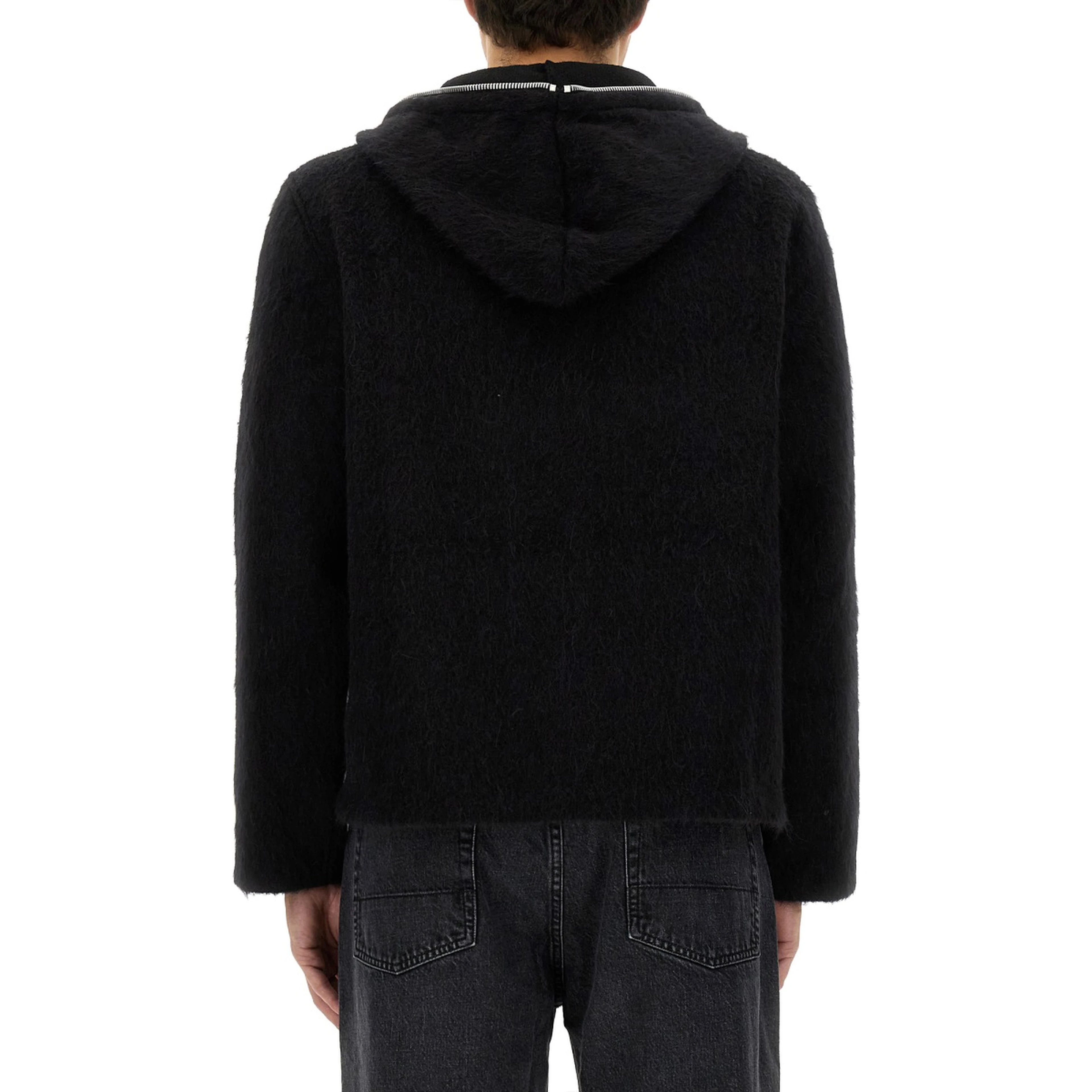 ZIPPERED CARDIGAN