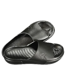 Nero Polyurethane Mens Slipper