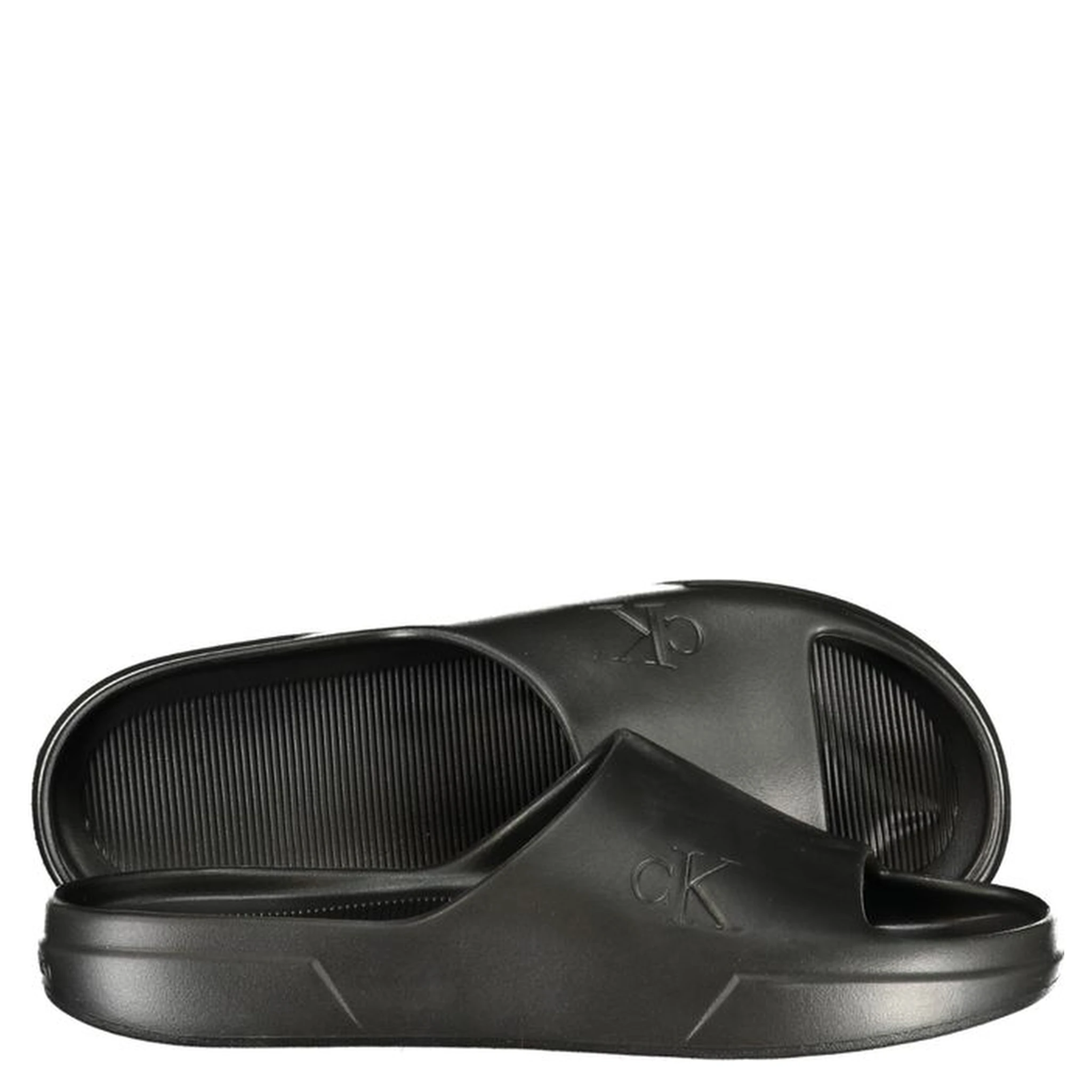Nero Polyurethane Mens Slipper