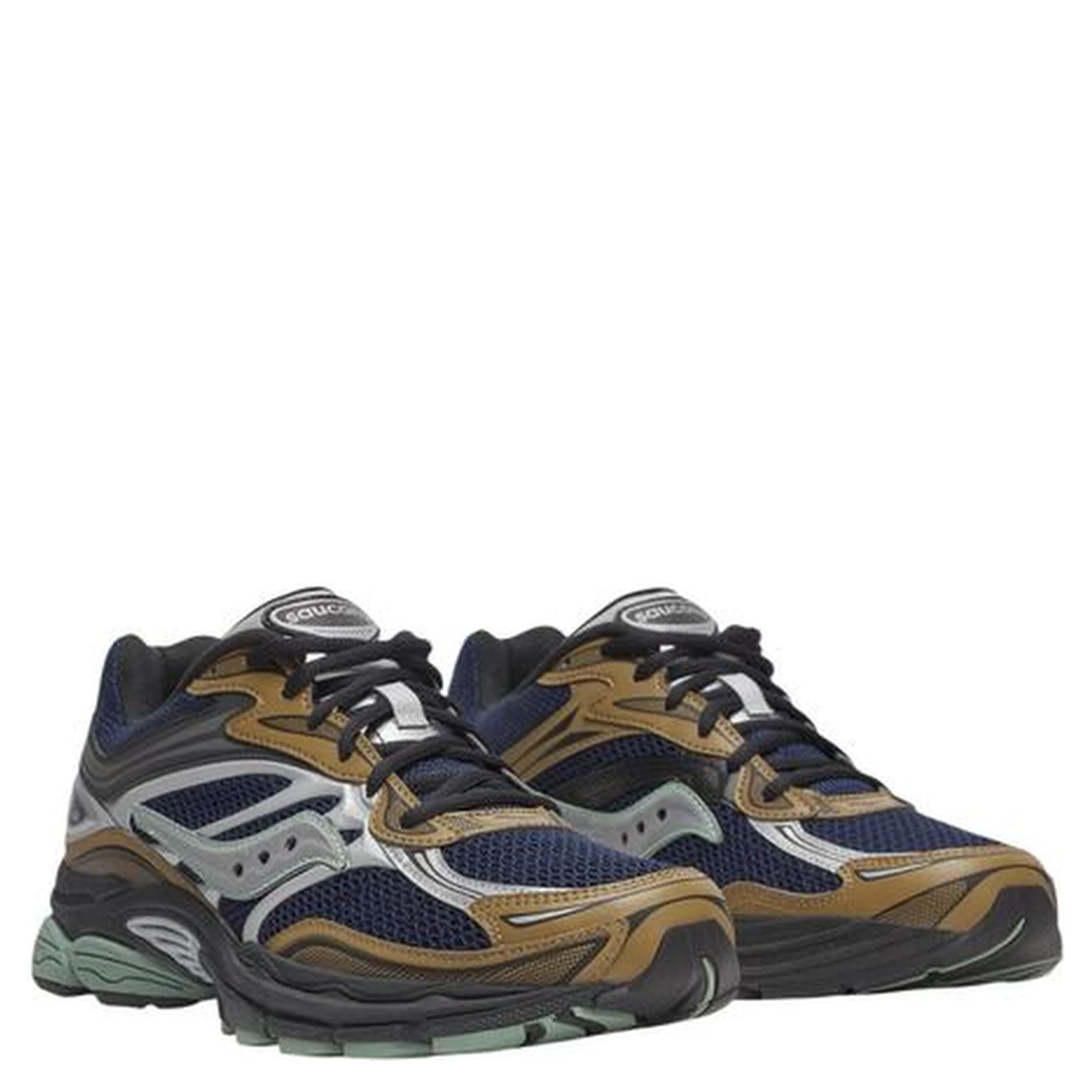 Brown Synthetic Athletic Sneakers