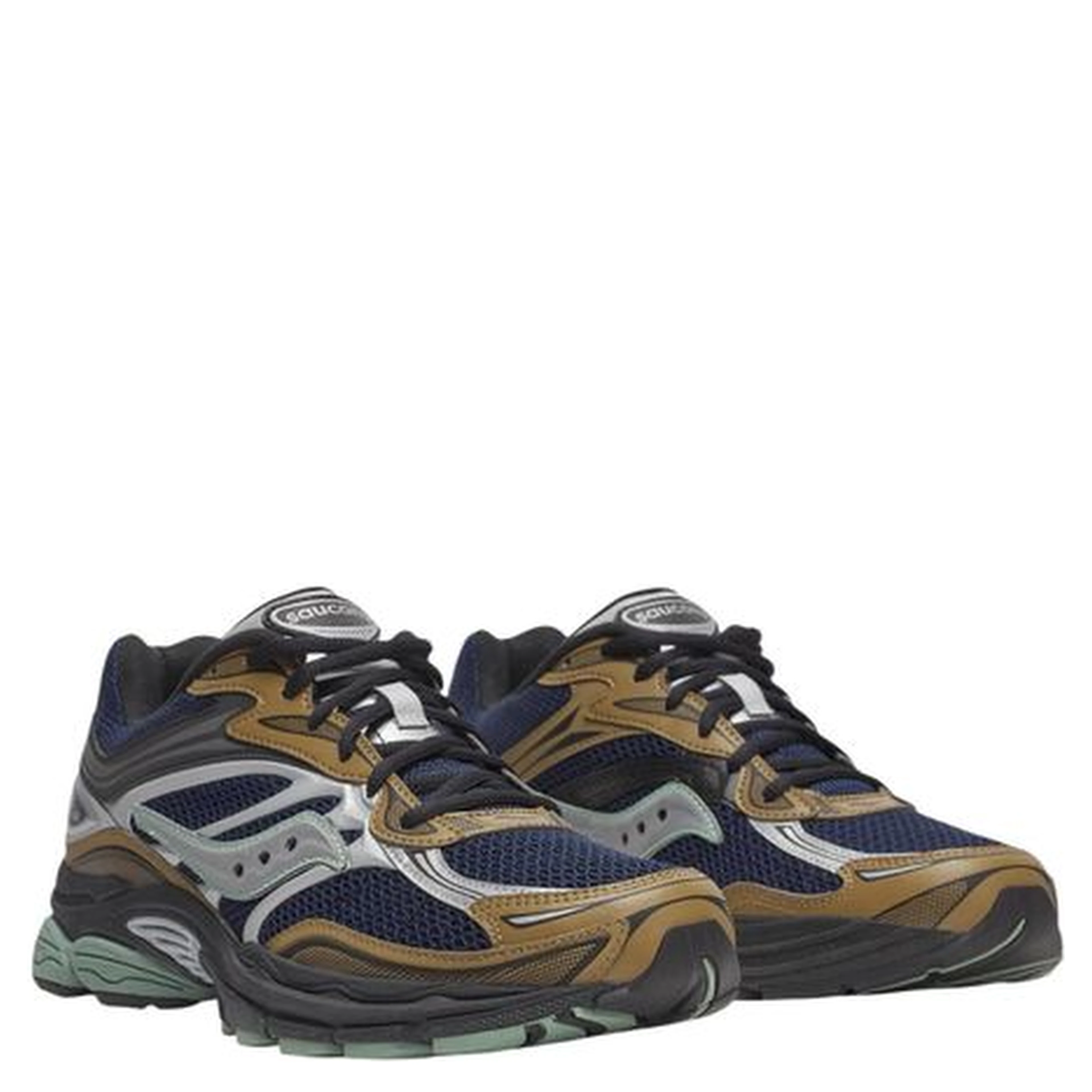 Brown Synthetic Athletic Sneakers