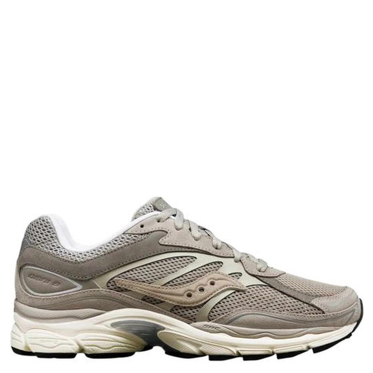 Gray Synthetic Athletic Sneakers