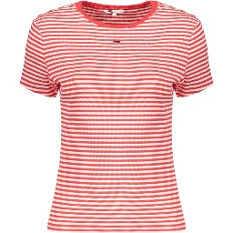 Red Cotton Women's T-Shirt