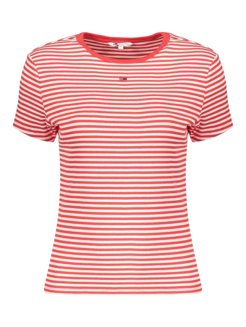 Red Cotton Women's T-Shirt