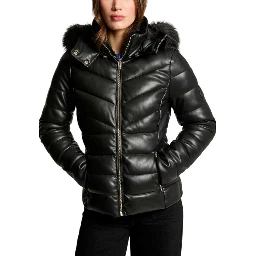 Black Polyethylene Full-Length Jacket