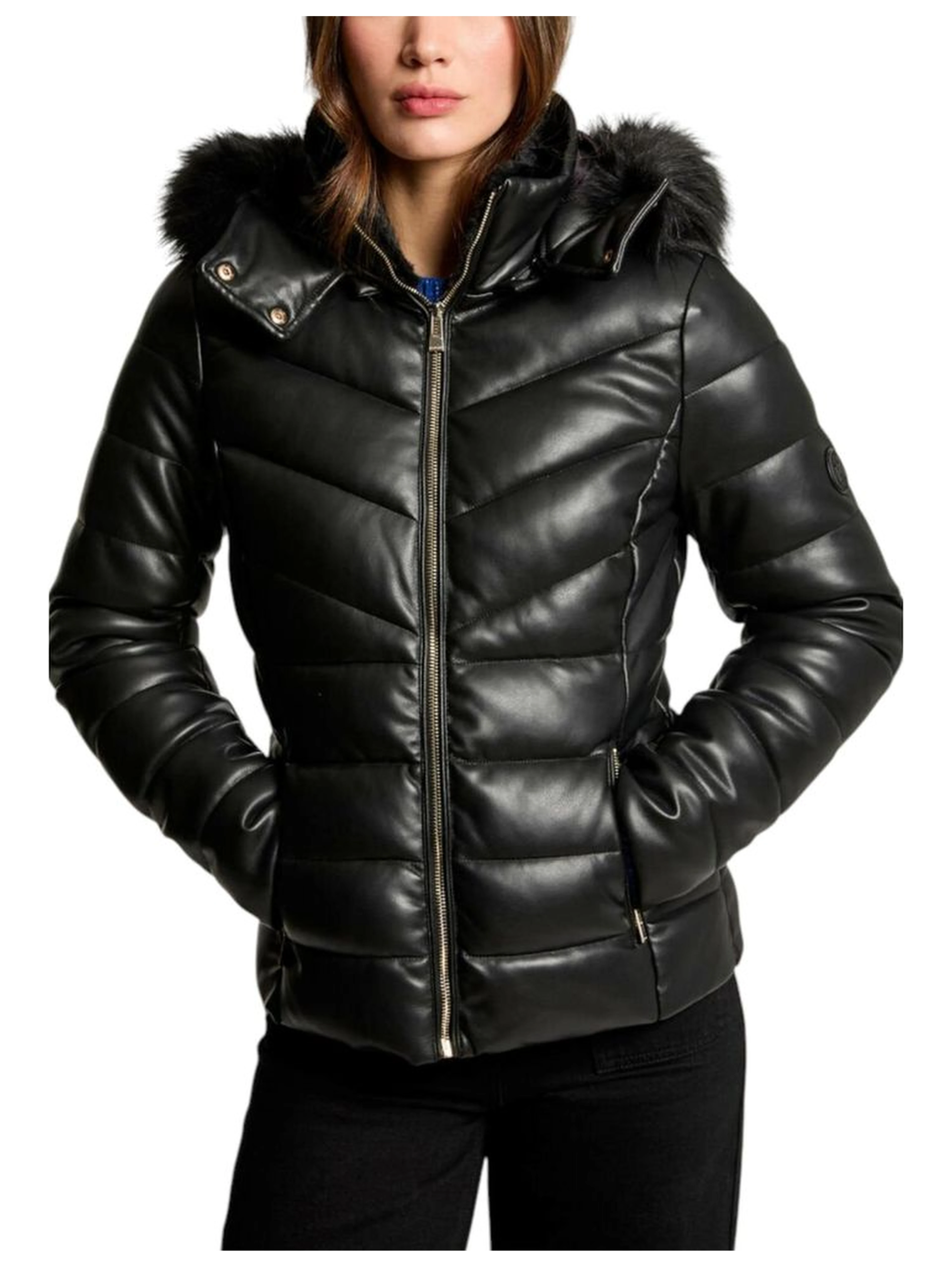 Black Polyethylene Full-Length Jacket