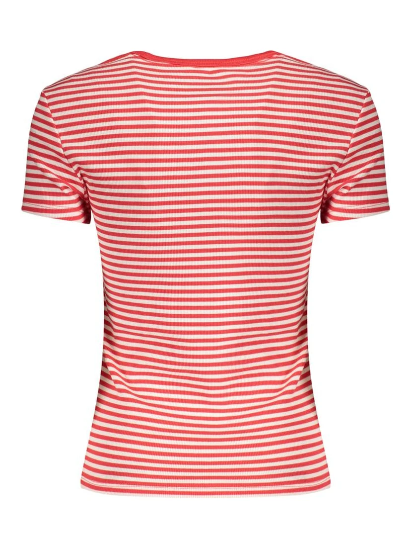 Red Cotton Women's T-Shirt