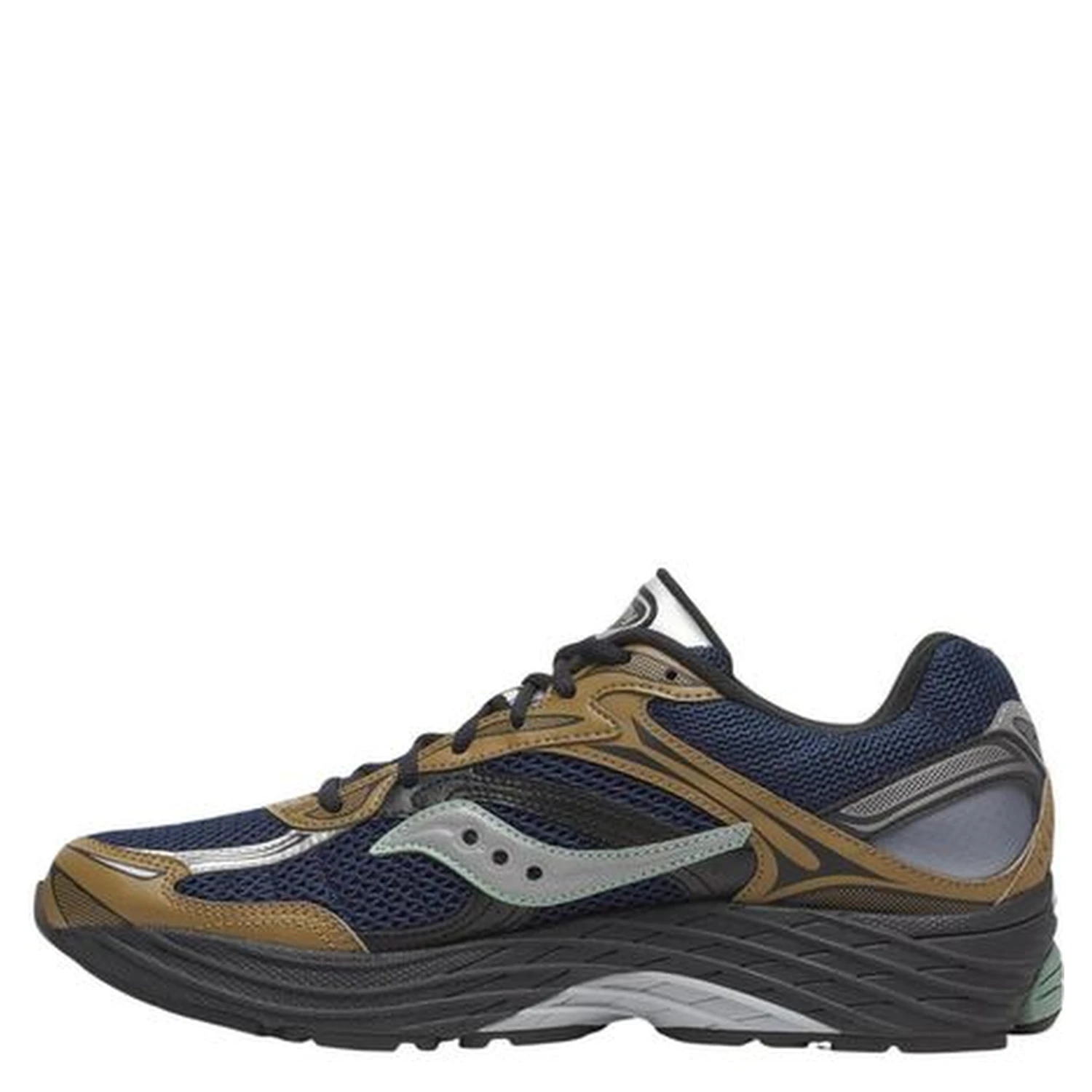 Brown Synthetic Athletic Sneakers