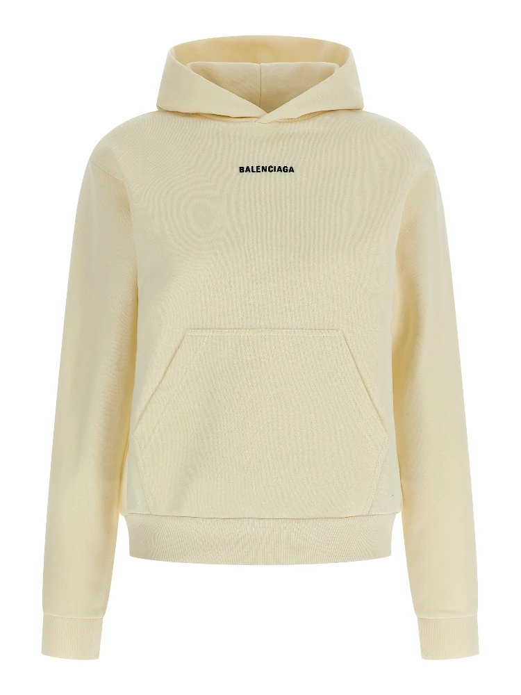 Beige Cotton Sweatshirt