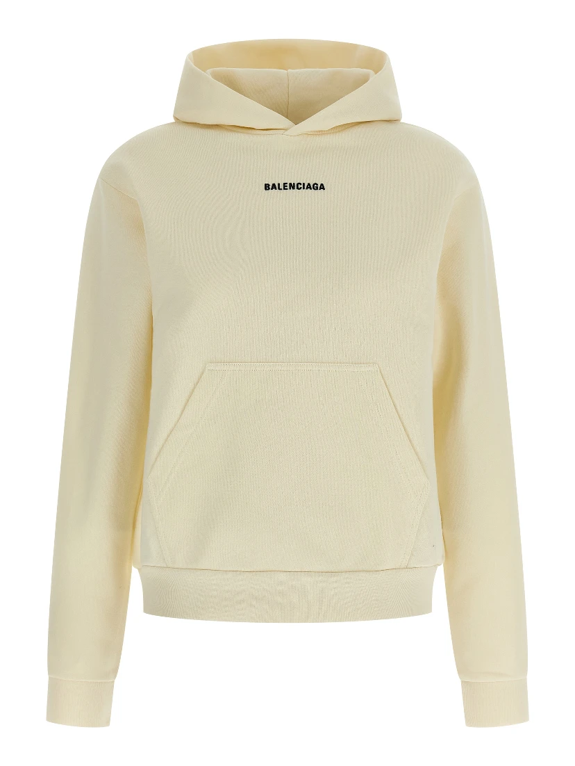 Beige Cotton Sweatshirt