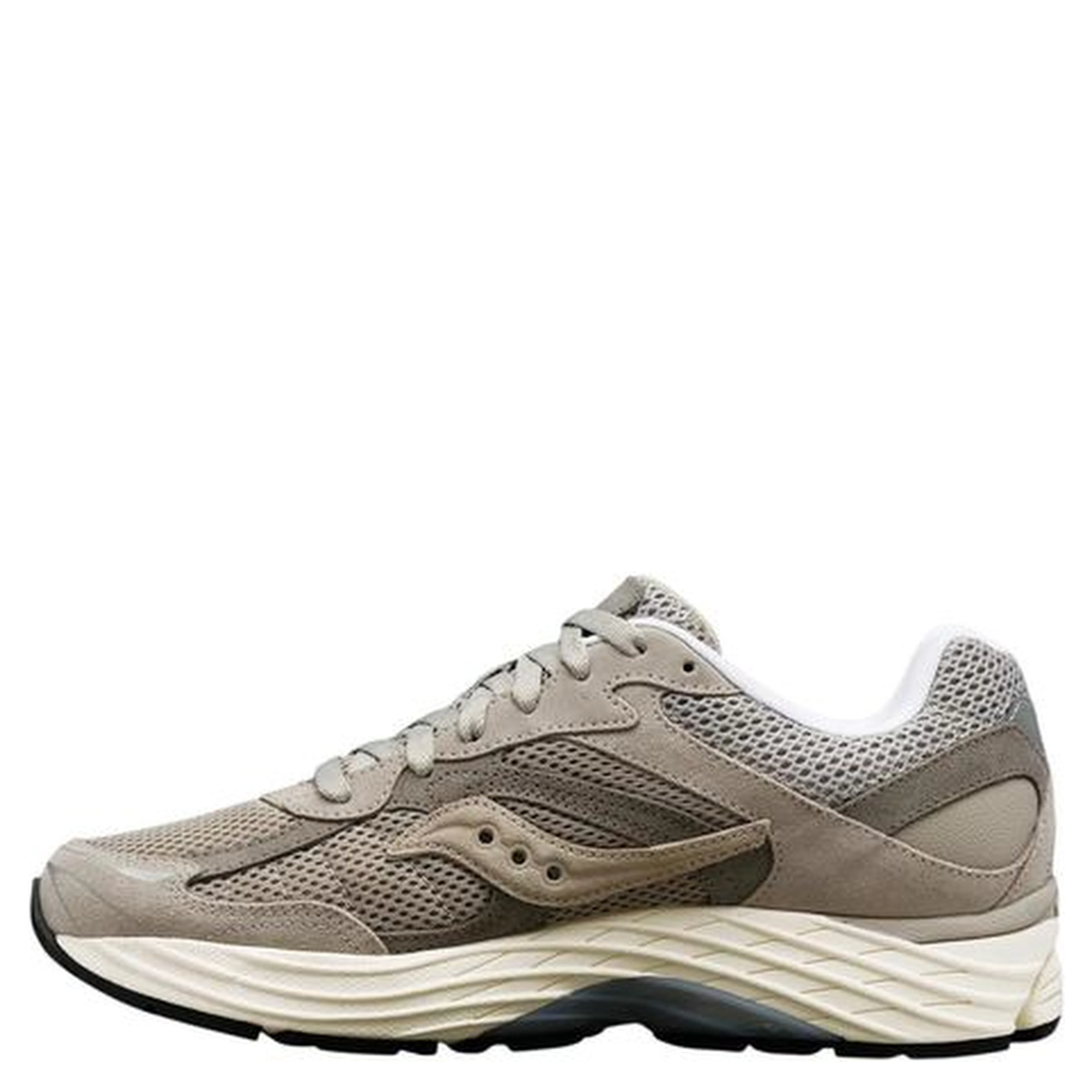 Gray Synthetic Athletic Sneakers