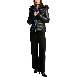 Black Polyethylene Full-Length Jacket