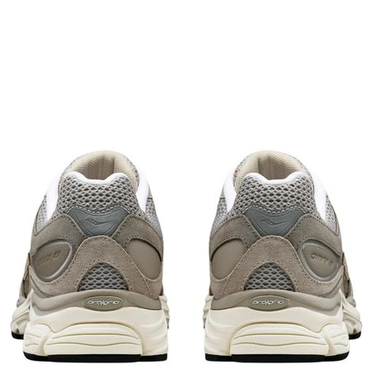 Gray Synthetic Athletic Sneakers
