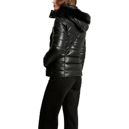 Black Polyethylene Full-Length Jacket