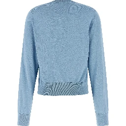 Blue Silk Cardigan