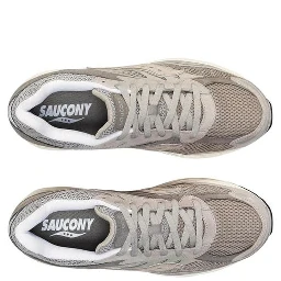 Gray Synthetic Athletic Sneakers