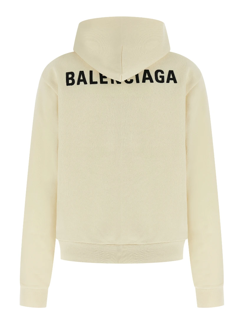 Beige Cotton Sweatshirt