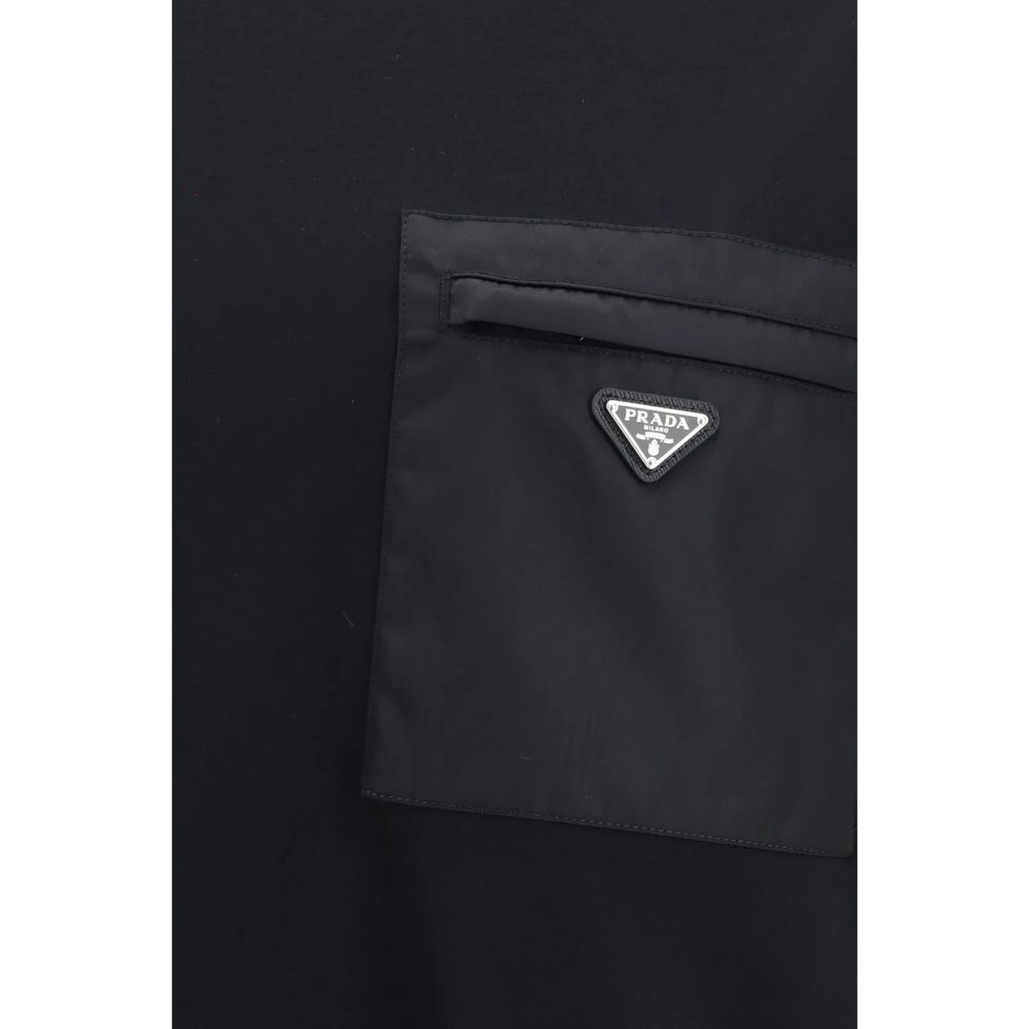 Black Cotton T-Shirt