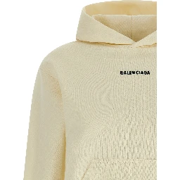 Beige Cotton Sweatshirt