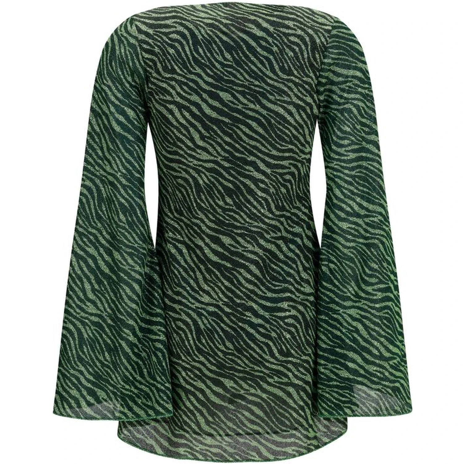 Bicolor Polyamide Casual Dress