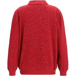 Bordeaux Cotton Polo Shirt