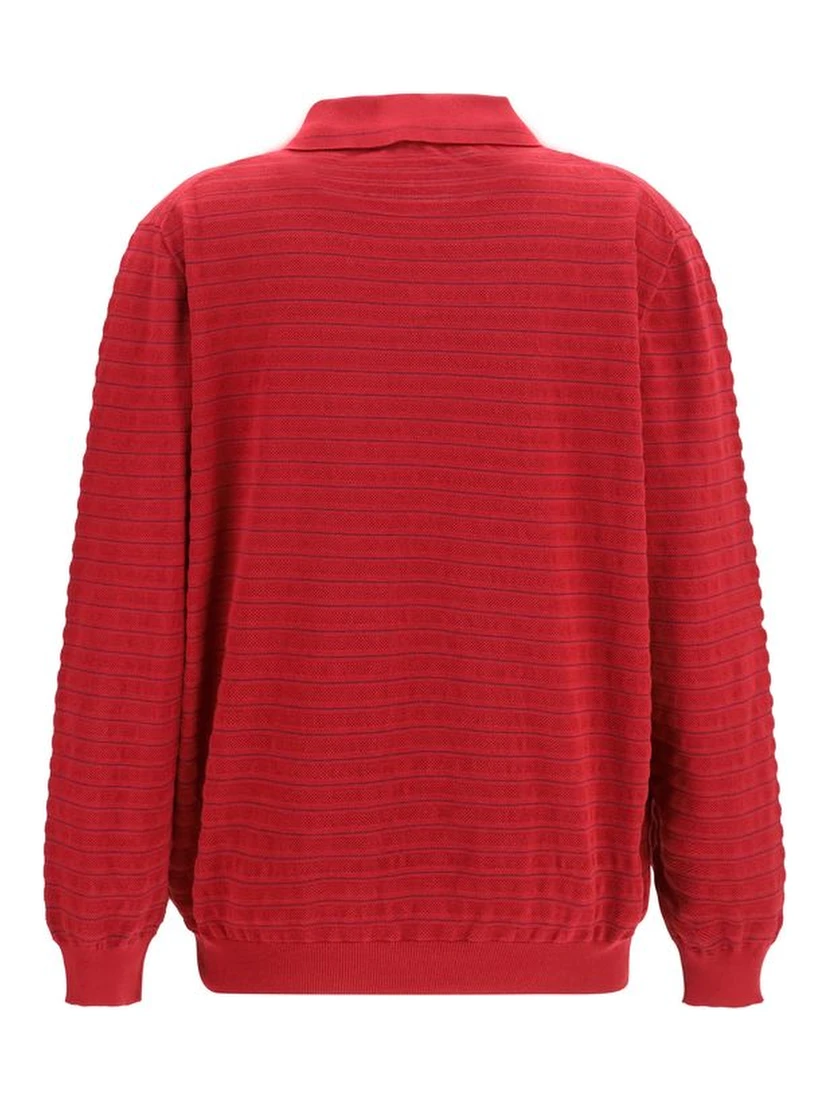 Bordeaux Cotton Polo Shirt