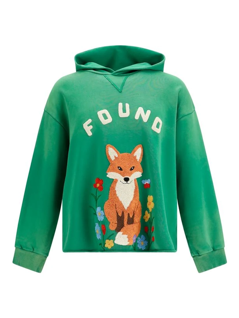 Bicolor Cotton Sweatshirt