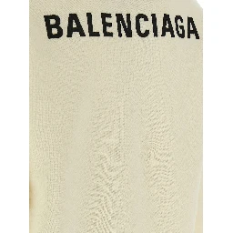 Beige Cotton Sweatshirt