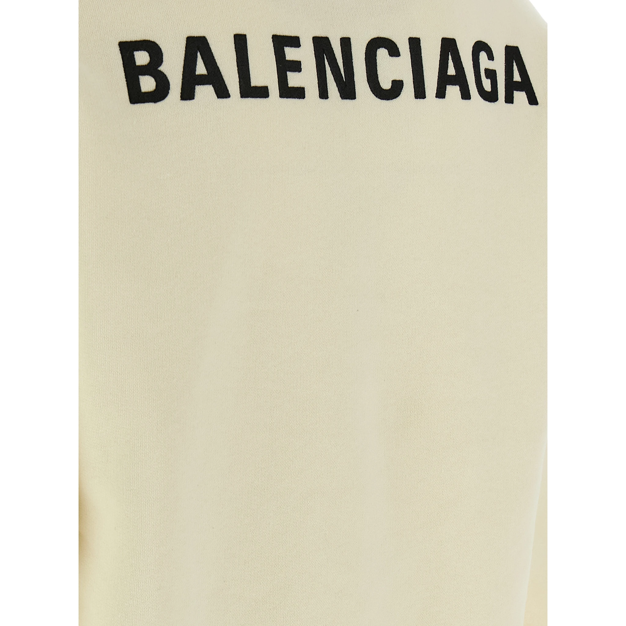 Beige Cotton Sweatshirt