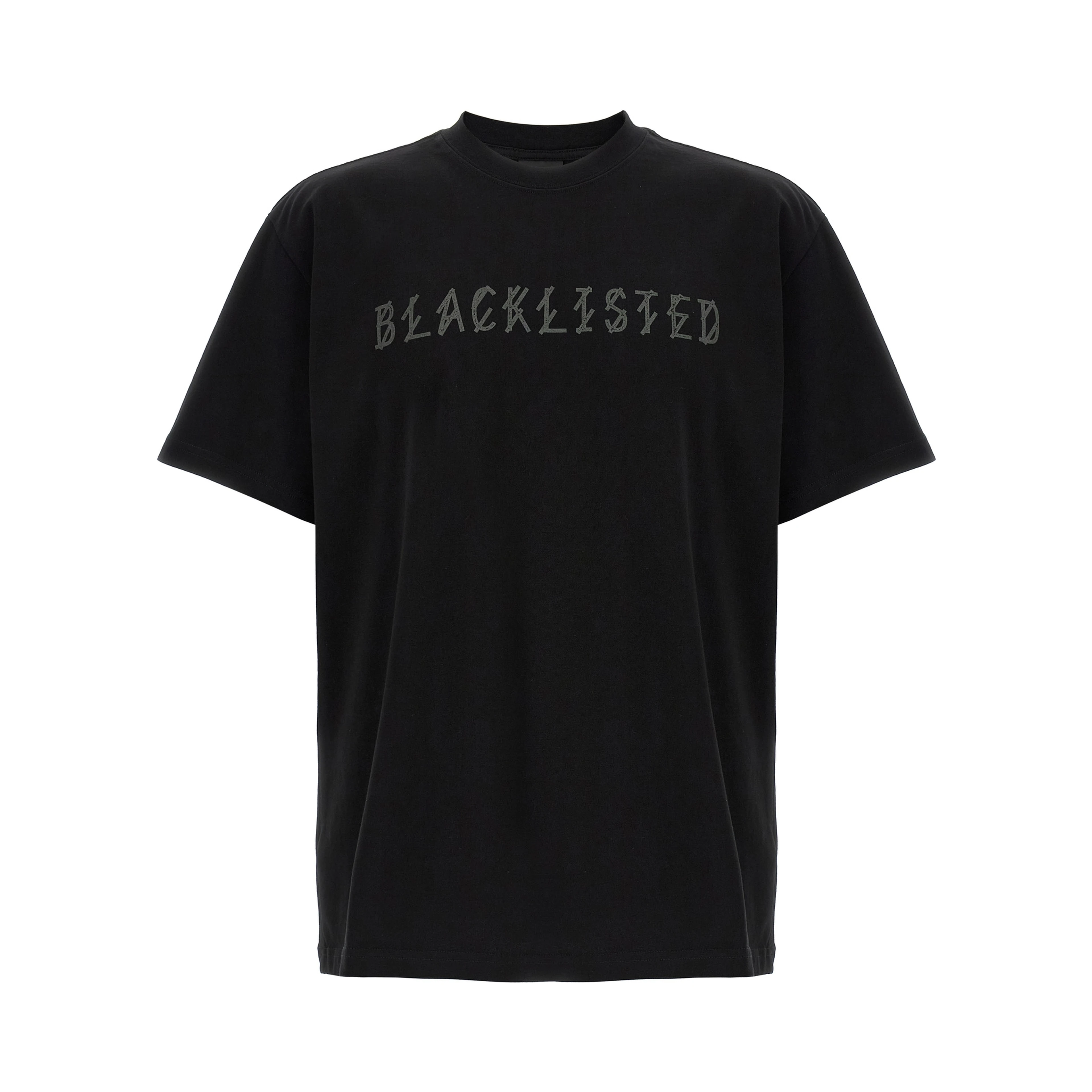 Black Cotton T-Shirt