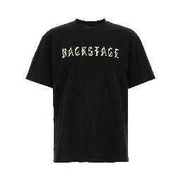 Black Cotton T-Shirt