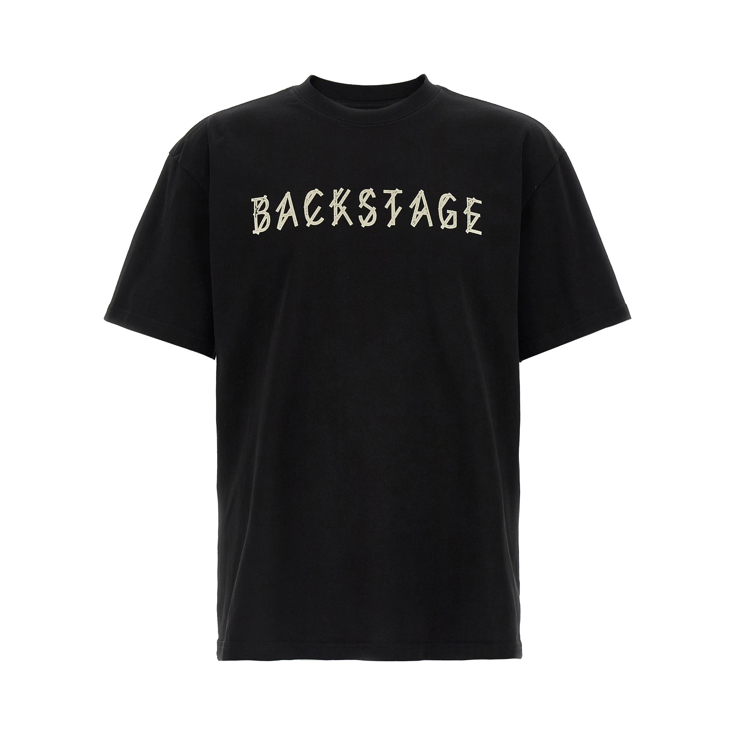 Black Cotton T-Shirt