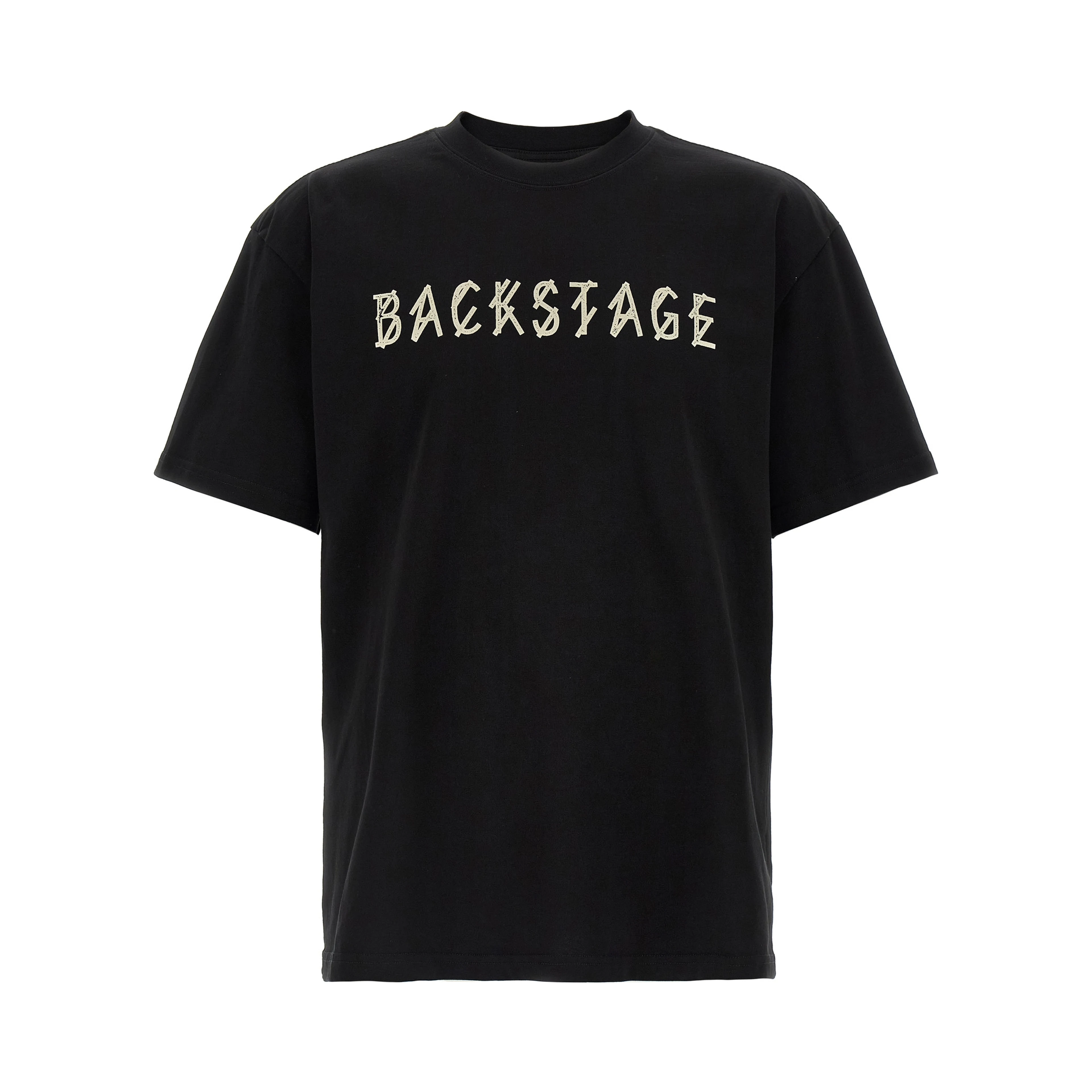 Black Cotton T-Shirt