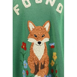 Bicolor Cotton Sweatshirt