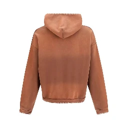 Brown Cotton Sweatshirt