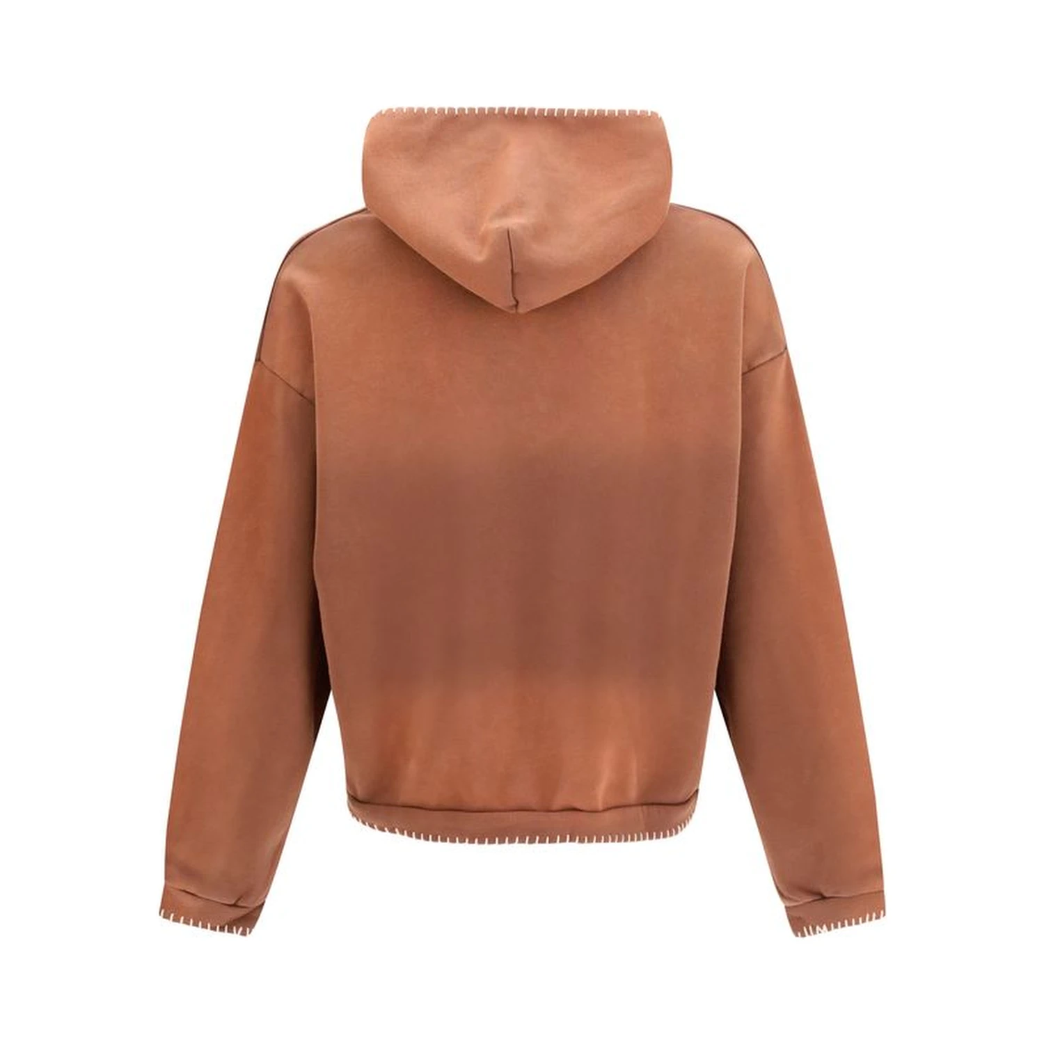 Brown Cotton Sweatshirt