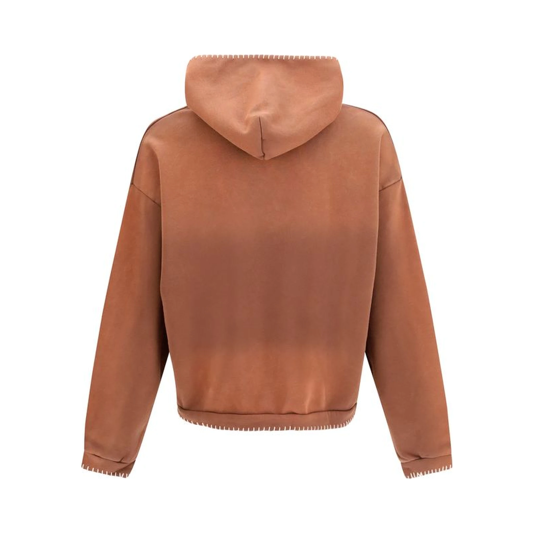 Brown Cotton Sweatshirt